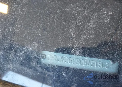 2013 Ford Edge Se из США, поврежденный, VIN 2FMDK3GC8DBA51503